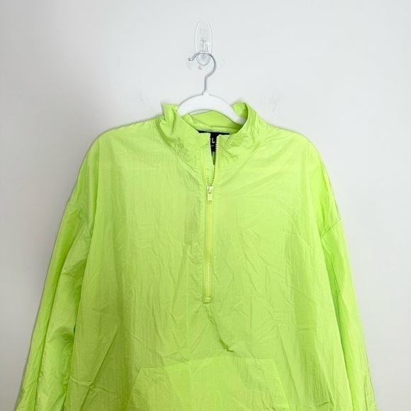 NWT ROYALTY Maluma Men's Half Zip Pullover Windbreaker Mojito Medium - Picture 4 of 6